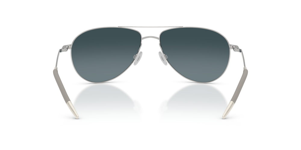 Sie Oliver Peoples Benedict mit Silber Gestell und Blau Gläsern - Das Bild 5