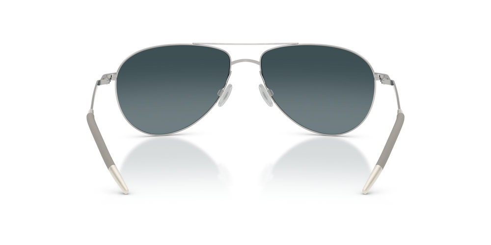Oliver Peoples Benedict、シルバーフレーム、ブルーレンズ - 画像 5