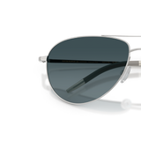Oliver Peoples Benedict with Silver frame and Blue lenses - Variant
