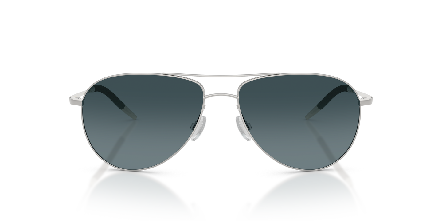Oliver Peoples Benedict with Silver frame and Blue Gradient Polar