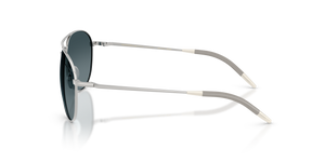 Oliver Peoples Benedict、シルバーフレーム、ブルーレンズ - 画像 4