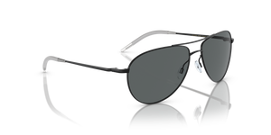 Sie Oliver Peoples Benedict mit Matt Schwarz Gestell und Grau Gläsern - Das Bild 3