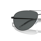 Oliver Peoples Benedict with Matte Black frame and Grey lenses - Variant