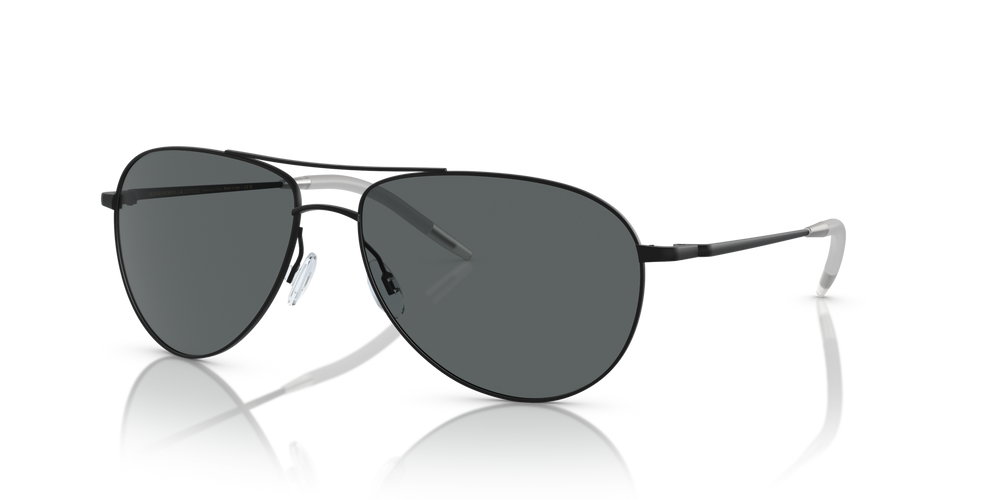 Oliver Peoples Benedict con montura Negro Mate y lentes Gris - imagen 3