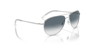 Oliver Peoples Benedict con montatura Argento e lenti  Blu - L'immagine 3