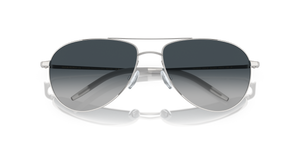 Oliver Peoples Benedict con montura Plateado y lentes Azul - imagen 7