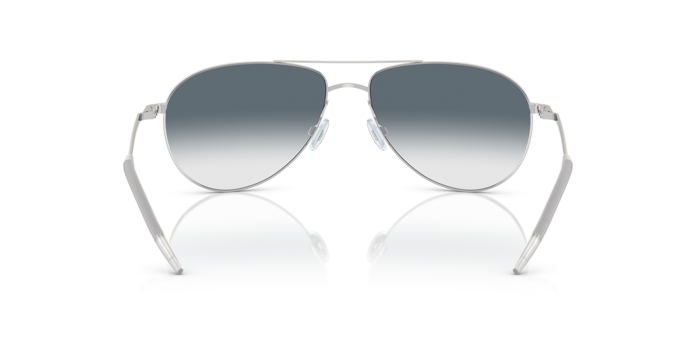 Oliver Peoples Benedict avec une monture Argent et des verres Bleu - L'image 5
