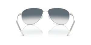 Oliver Peoples Benedict con montura Plateado y lentes Azul - imagen 5
