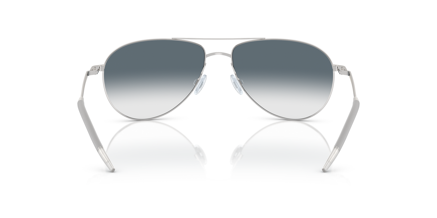 Oliver Peoples Benedict con montatura Argento e lenti  Blu - Immagine Naselli