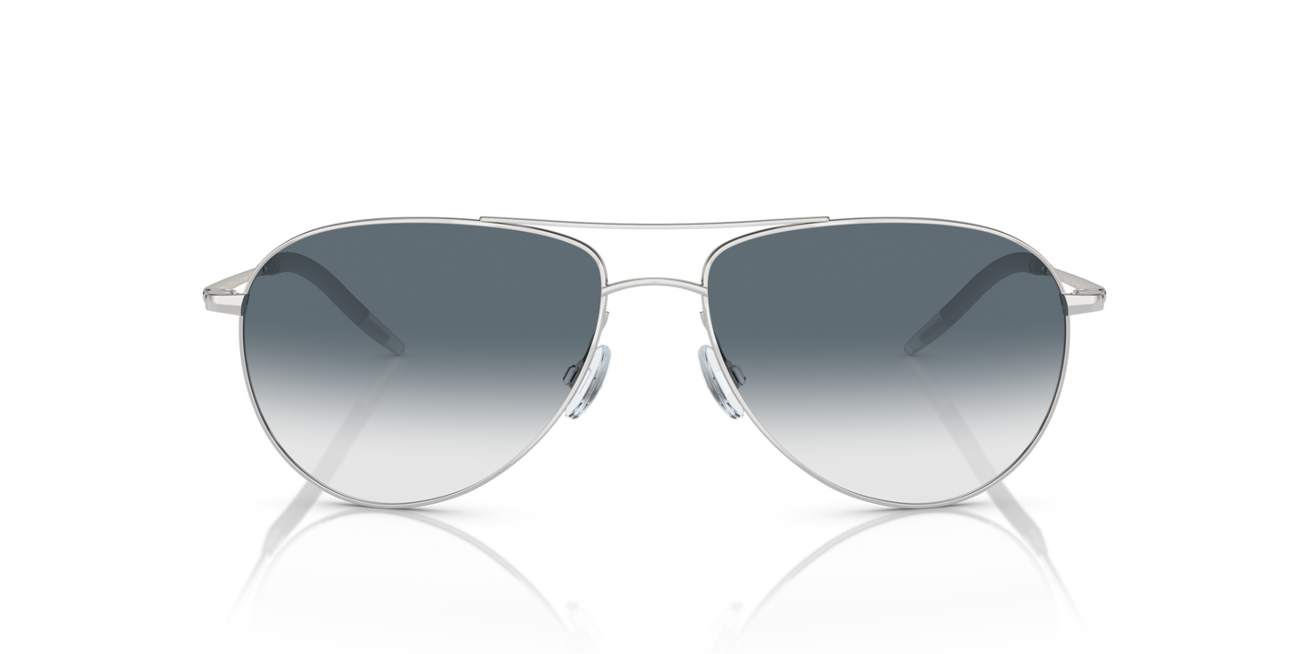 Oliver Peoples Benedict con montatura Argento e lenti  Blu - Immagine Materiale