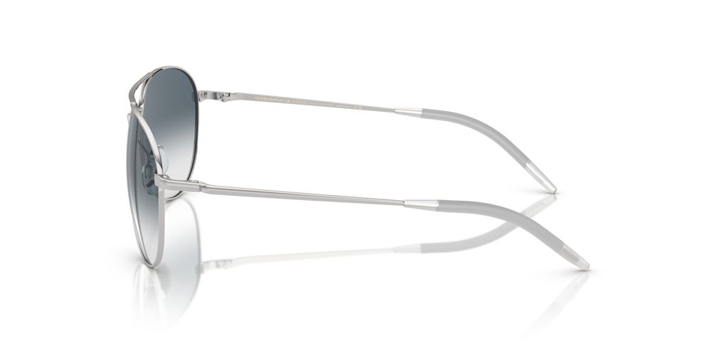 Oliver Peoples Benedict con montura Plateado y lentes Azul - imagen 4