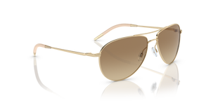 Oliver Peoples Benedict with Gold frame and Brown lenses - image 3
