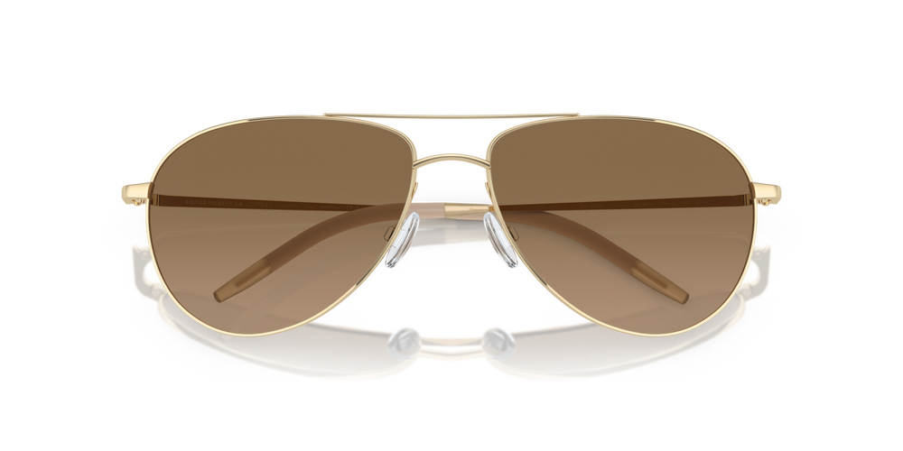 Oliver Peoples Benedict with Gold frame and Brown lenses - image 6