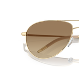 Oliver Peoples Benedict con montatura Oro e lenti  Marrone - Variant