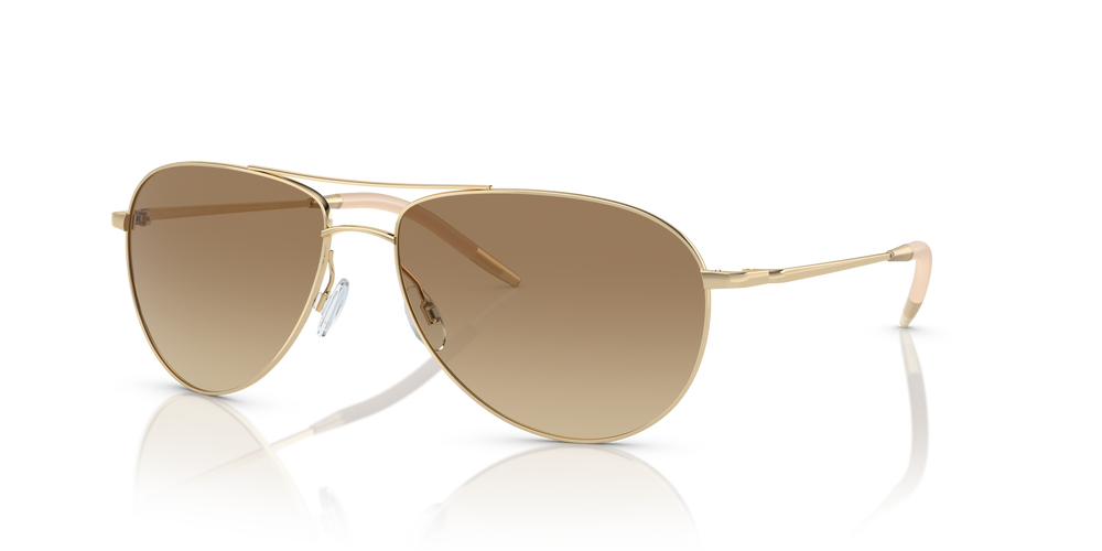 Oliver Peoples Benedict with Gold frame and Brown lenses - Image 1