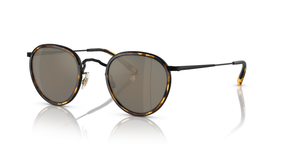 Oliver Peoples MP-2 Sun with Hickory Tortoise-Matte Black frame