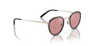 Oliver Peoples MP-2 Sun con montura Negro/Oro y lentes Violeta - imagen 3