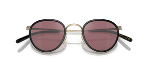 Oliver Peoples MP-2 Sun con montura Negro/Oro y lentes Violeta - imagen 6