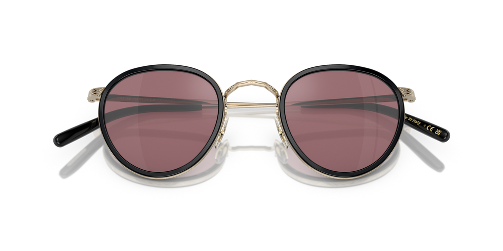 Oliver Peoples MP-2 Sun con montura Negro/Oro y lentes Violeta - imagen 7