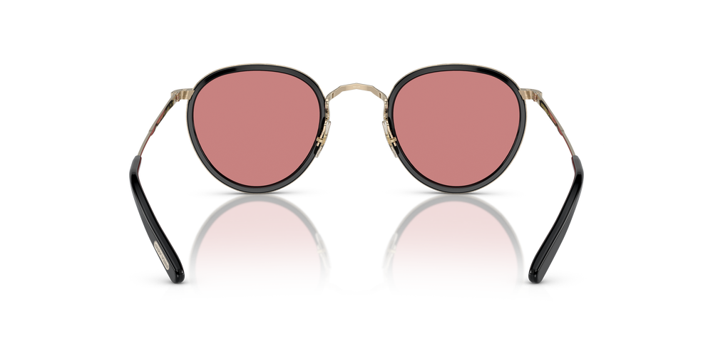 Oliver Peoples MP-2 Sun with ブラック/ゴールド frame and バイオレット lenses - 画像5