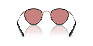 Oliver Peoples MP-2 Sun with ブラック/ゴールド frame and バイオレット lenses - 画像5