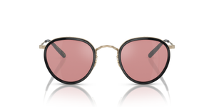 Oliver Peoples MP-2 Sun with ブラック/ゴールド frame and バイオレット lenses - 画像2