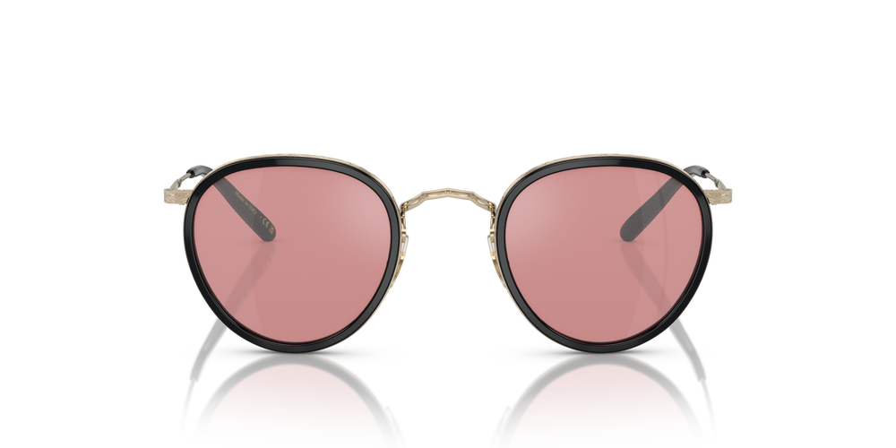 Oliver Peoples MP-2 Sun con montura Negro/Oro y lentes Violeta - imagen 2