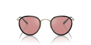 Oliver Peoples MP-2 Sun con montura Negro/Oro y lentes Violeta - imagen 2