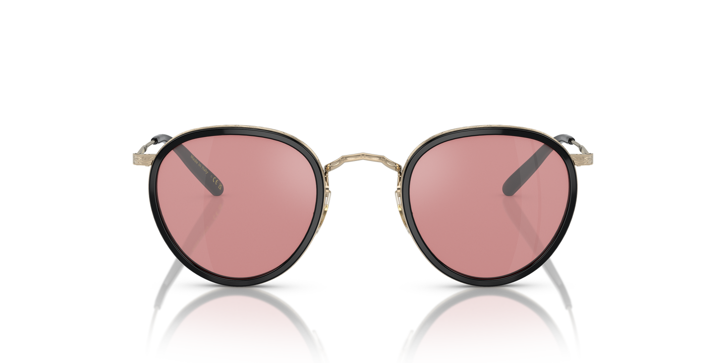 Oliver Peoples MP-2 Sun with Black/Gold frame and Magenta