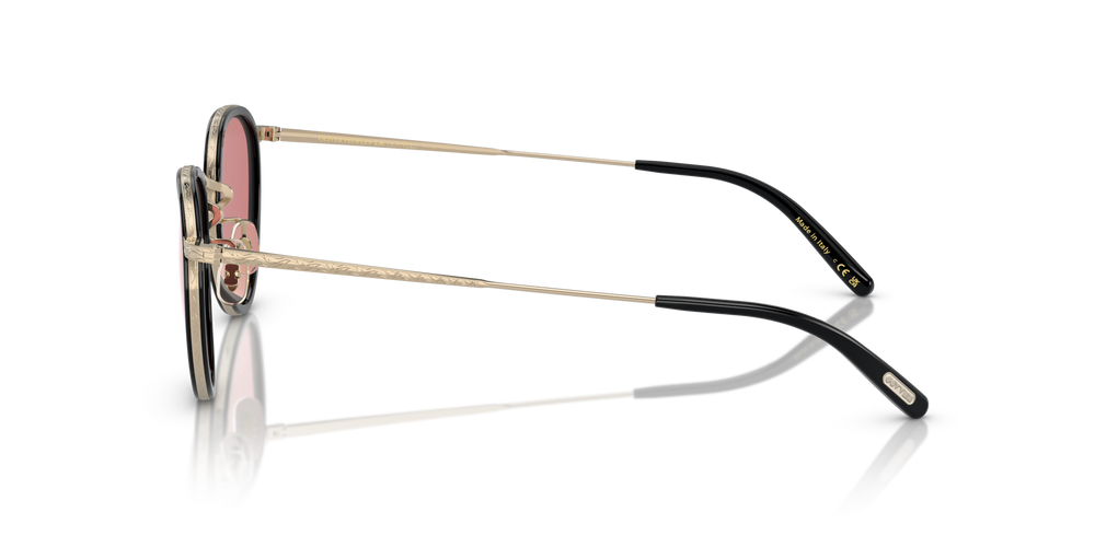 Oliver Peoples MP-2 Sun con montura Negro/Oro y lentes Violeta - imagen 4