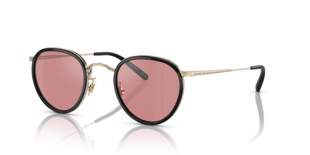 Oliver Peoples MP-2 Sun with Black/Gold frame and Magenta