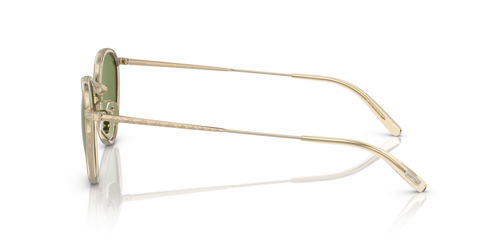 Oliver Peoples MP-2 Sun with Buff-Gold frame and Green lenses - image 4