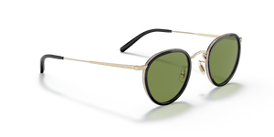 Oliver Peoples MP-2 Sun Exclusive with Black/Gold frame and Green lenses - image 3