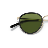 Oliver Peoples MP-2 Sun Exclusive with Black/Gold frame and Green lenses - Variant