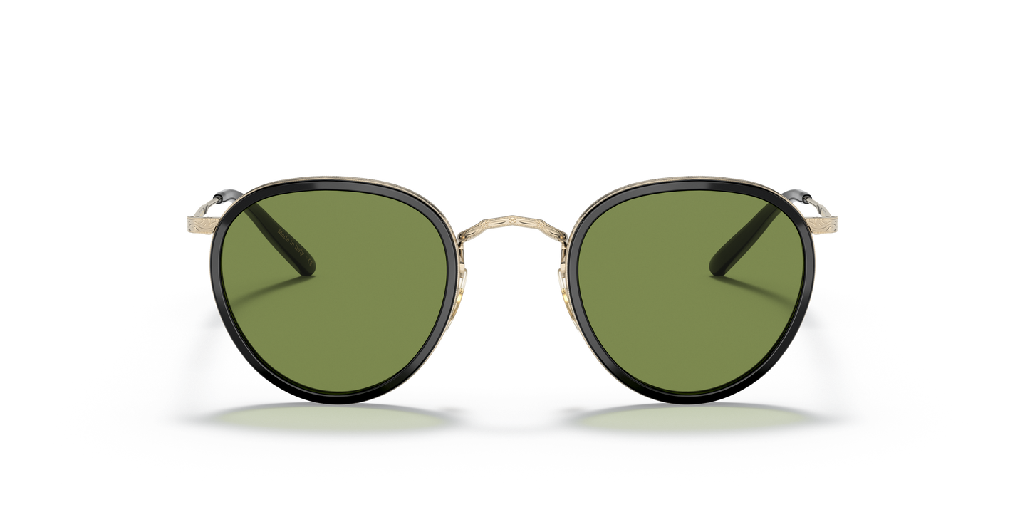 Oliver Peoples MP-2 Sun Exclusive with Black/Gold frame and Green Oliver Peoples MP-2 Sun Exclusive with Black/Gold frame and Green