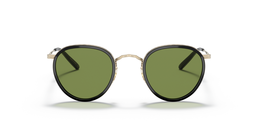 Oliver Peoples MP-2 Sun Exclusive with Black/Gold frame and Green lenses - image 2