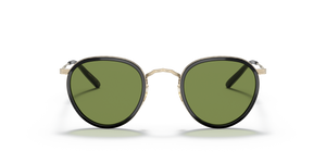 Oliver Peoples MP-2 Sun Exclusive with Black/Gold frame and Green lenses - image 2