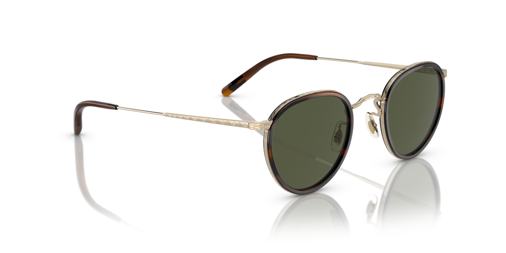 Oliver Peoples MP-2 Sun with Tuscany Tortoise/Gold frame and Green lenses - image 3