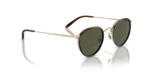 Oliver Peoples MP-2 Sun with Tuscany Tortoise/Gold frame and Green lenses - image 3