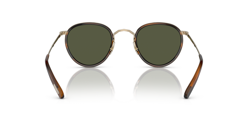 Oliver Peoples MP-2 Sun、Tuscany Tortoise/Goldフレーム、グリーンレンズ - 画像 5