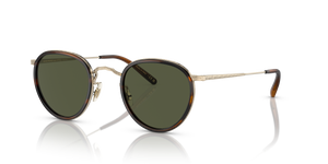 Oliver Peoples MP-2 Sun with Tuscany Tortoise/Gold frame and グリーン lenses - 画像1