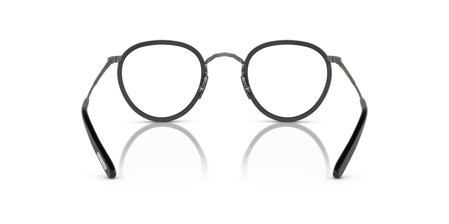 Oliver Peoples MP-2 with Semi-Matte Black-Antique Pewter frame