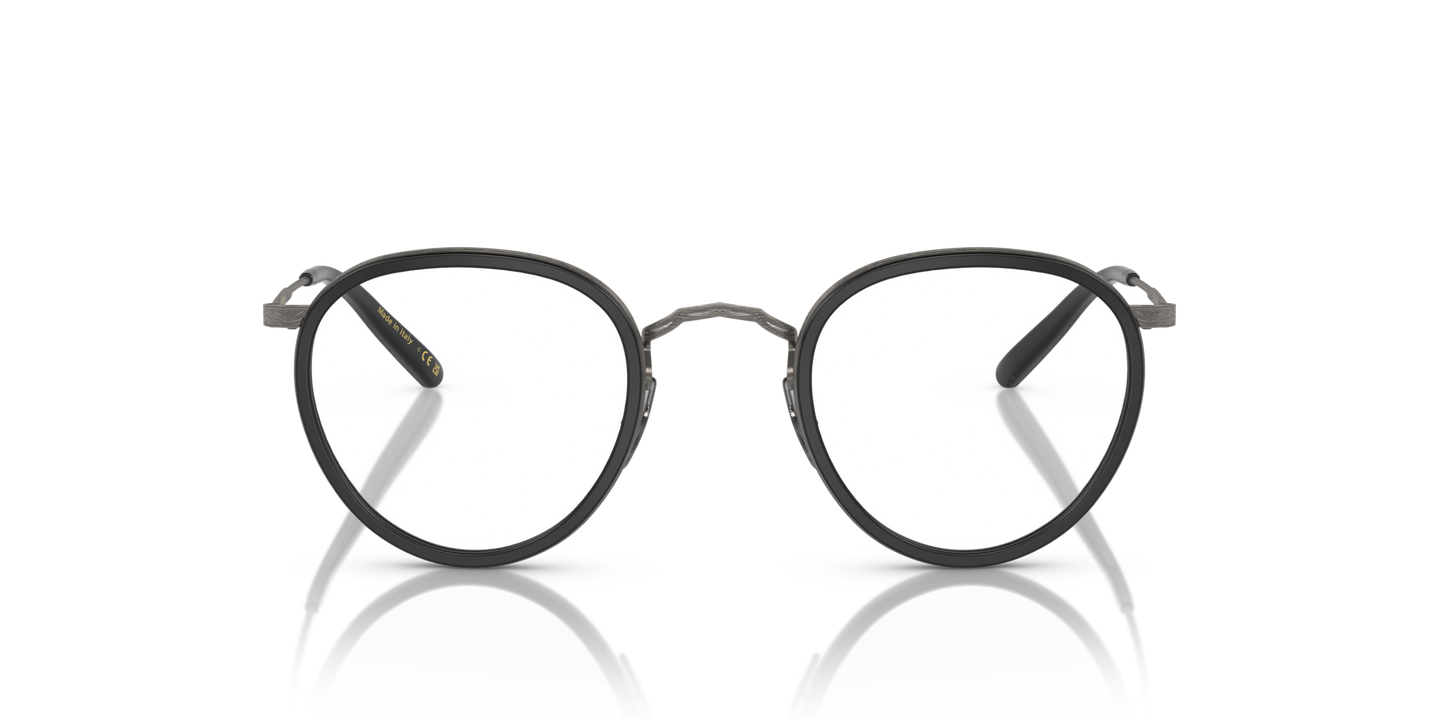 Oliver Peoples MP-2 con montura Negro semimate - Gris plateado antiguo - Imagen Material