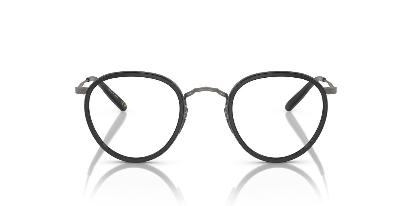 Oliver Peoples MP-2 with Semi-Matte Black-Antique Pewter frame - Image Material