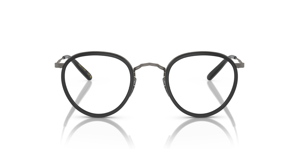 Oliver Peoples MP-2 with Semi-Matte Black-Antique Pewter frame