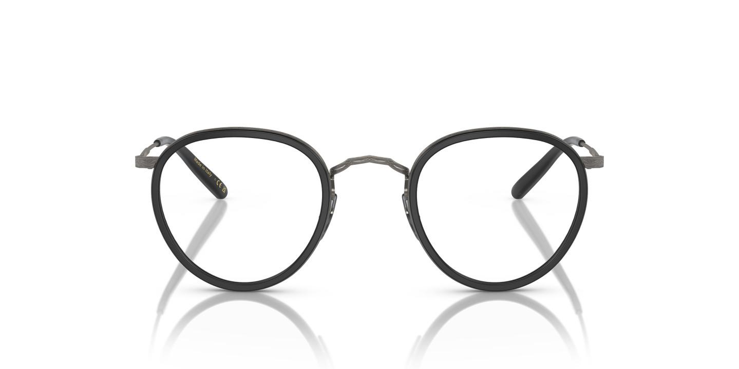 Oliver Peoples MP-2 with Semi-Matte Black-Antique Pewter frame