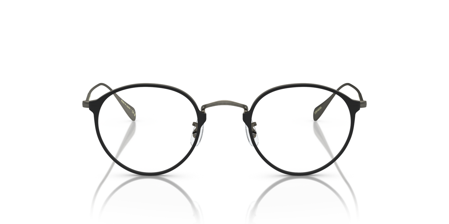 Oliver Peoples Dawson avec monture Noir mat/Étain - Image Matériau