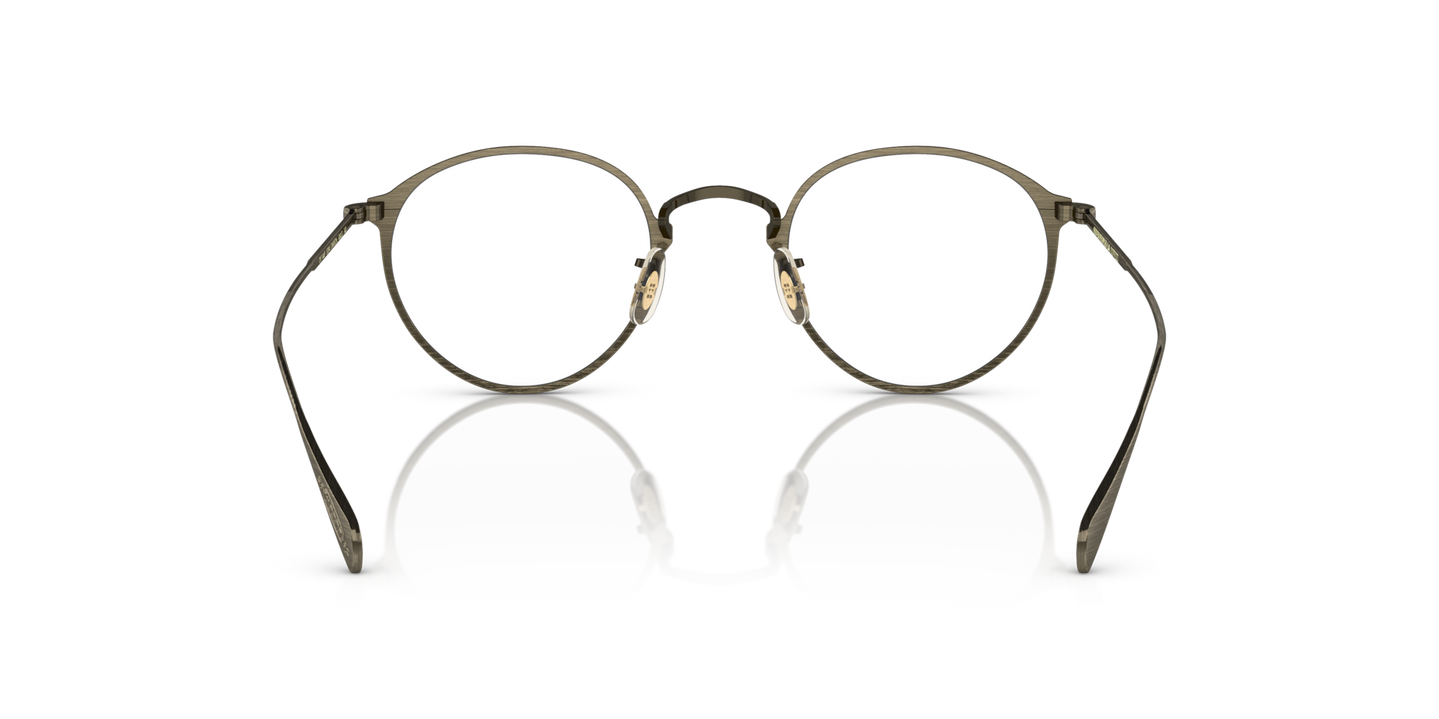 Oliver Peoples Dawson with Antique Gold frame - Image Nosepads