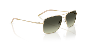 Sie Oliver Peoples Clifton mit Gold Gestell und Grün Gläsern - bild 3