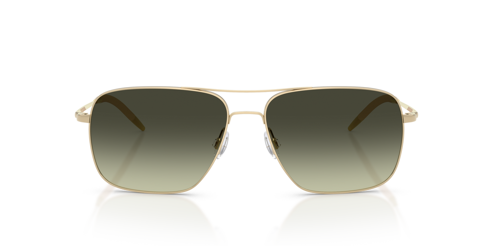 Sie Oliver Peoples Clifton mit Gold Gestell und Grün Gläsern - bild 2